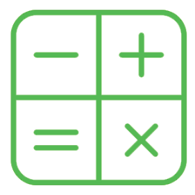 HomeWerx_Calculator-green